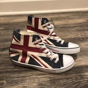 Union Jack flag shoes 🇬🇧